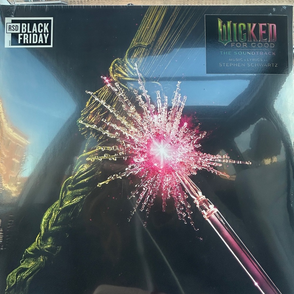 Black Friday Record Store Day (RSD) Wicked: For Good Soundtrack Vinyl LP—IN HAND